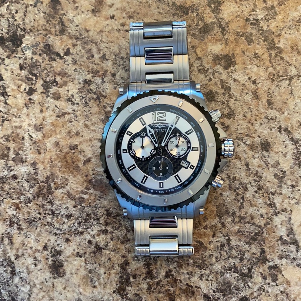 Slightly worn Invicta Watch